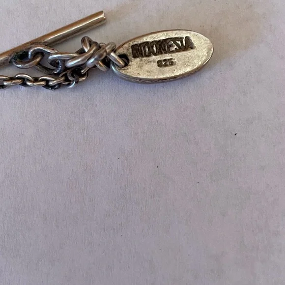 Lois Hill Sterling Silver Heart Pendent Necklace - Picture 2 of 3